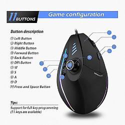 Acheter Universal Gamer de souris de souris de souris de jeu filaire ergonomique