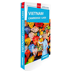 Vietnam, Cambodge, Laos : 2 en 1 : guide et atlas