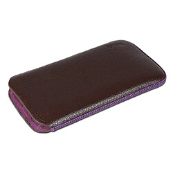 ICANDY Trendwerk77 Splash Classic Sleeve PullTab Brun/Purple 137x71 - s'adapte I9300, I9505