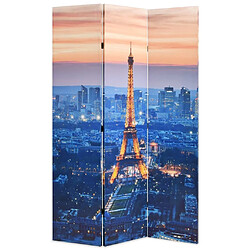 Maison Chic Paravent/Cloison de séparation pliable 120x170 cm Paris la nuit -MN50429