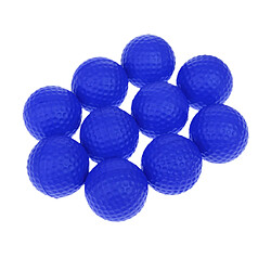 Avis 10 pièces PU Foam Sponge Golf Training Soft Balls Golf Practice Balls Blue