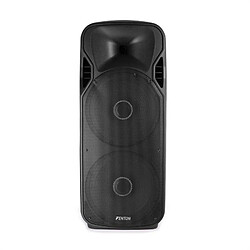 Fenton FT215LED Enceinte sono active 2x 15"" Bluetooth USB SD 2 micros 1600W Fenton