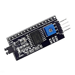 Avis Wewoo Module pour Arduino IIC / I2C avec 1602 de carte d'écran d'affichage à cristaux liquides