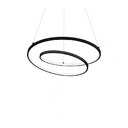 Ideal Lux Suspension LED intégré Oz 1 ampoule Métal,plastique Noir