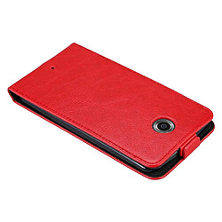 Avis Cadorabo Coque Motorola Google NEXUS 6 Etui en Rouge