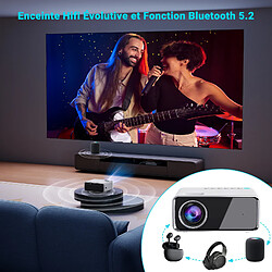 Acheter KILISKY Videoprojecteur Portable 5G WiFi Bluetooth, Mini Projecteur 4k 1080P Full HD, Video Projecteur Compatible Android/iOS/TV