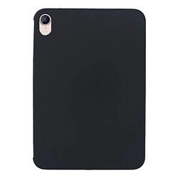 Coque en silicone anti-rayures noir pour votre iPad mini (2021)