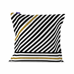 Happy Friday Housse de coussin HappyFriday Blanc Golden dots Multicouleur 60 x 60 cm