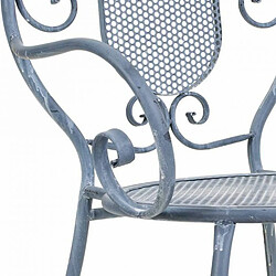 Chaise de jardin Alexandra House Living Gris Fer 54 x 88 x 58 cm pas cher