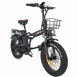 Vélo Électrique DrveTion AT20 - 20*4.0 Pouces Moteur 750W Batterie 48V15Ah Autonomie 55-70KM - Noir Mat