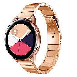 Bracelet en TPU or rose pour votre Samsung Galaxy Watch Active 40mm SM-R500