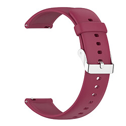 Avizar Bracelet pour Huawei Watch 3 Pro Silicone Souple Bordeaux