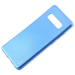 Wewoo Coque Souple Housse en TPU METAL pour Galaxy S10 + bleue