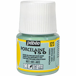 Pebeo Peinture à l'eau mate pour porcelaine - Vert - 45 ml