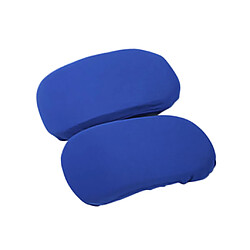 1 paire chaise accoudoir couvre élastique protecteur chaise bras couverture bleu marine