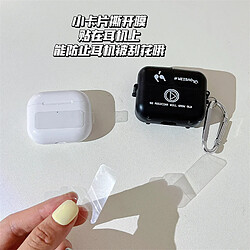 Avis GUPBOO Airpods Coque Housse Étui Protecteur Compatible pour AirPods Pro-Ins fille dure anglaise littéraire