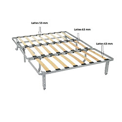 Acheter Inside 75 Canapé BZ convertible SOAN rouge 140*200cm matelas confort BULTEX inclus