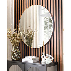 Beliani Miroir ANNEMASSE 80 cm Doré