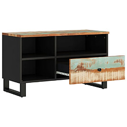 Acheter Maison Chic Meuble TV scandinave - Banc TV pour salon 80x33x46 cm bois de récupération et d'ingénierie -MN12368