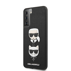 Caseink Coque Karl Lagerfeld ? KLHCS21MSAKICKCBK Samsung S21 Plus Noir