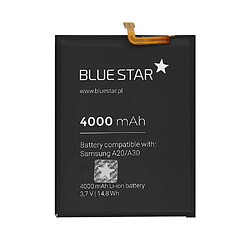 Bluestar Batterie de remplacement Galaxy A30, A30s et A50 4000mAh Li-Ion Blue Star Noir