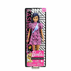 Ludendo Barbie - Poupée Fashionistas Robe Python #143