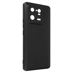 Avizar Coque pour Xiaomi 13 Pro Silicone Soft Touch Mate Anti-trace noir