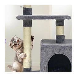 Acheter POPPY Arbre a chat - 50x30x80cm - Gris