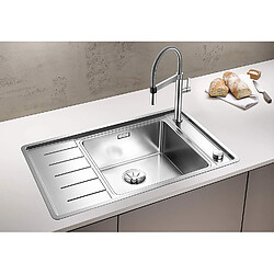 BLANCO 523002 Andano XL 6 S-IF Compact 6 S évier de cuisine eedel acier soie Brillance, acier inoxydable