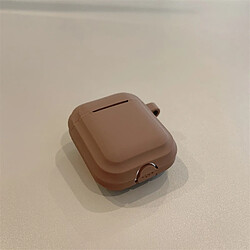 GUPBOO Airpods Coque Housse Étui Protecteur Compatible pour AirPods Pro-Monobloc en silicone de couleur pure ins femelle