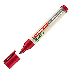 Marqueurs effaçables rechargeables Ecoline Edding E28 - Rouge