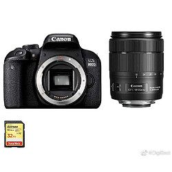 CANON EOS 800D KIT EF-S 18-135mm F3.5-5.6 IS STM + 32GB SD card