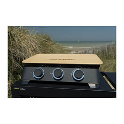 Plancha gaz 2B - COOK'IN GARDEN - DUNE 70 - 3 brûleurs