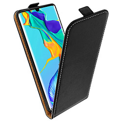 Avis Avizar Etui Huawei P30 Pro Housse Clapet Vertical Porte-carte Noir