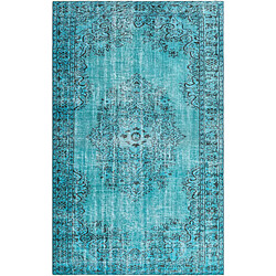 Vidal Tapis de laine 277x173 Bleu Ultra Vintage