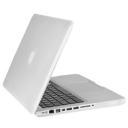 Avis Wewoo Housse Étui blanc pour Macbook Pro 13,3 pouces 3 en 1 Coque de protection en plastique dur givré avec clavier de et prise de poussière de port