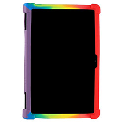 Coque en silicone flexible avec béquille pliable multicolore pour votre Lenovo Yoga Tab 11