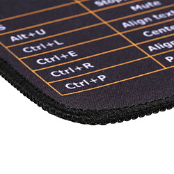 Avis Docooler tapis de souris de jeu surdimensionné raccourcis clavier tapis de souris ordinateur bureau étanche antidérapant grand tap50