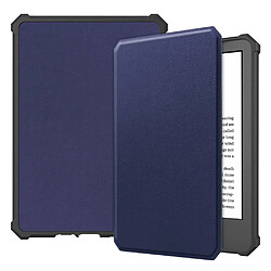 Etui en PU + TPU avec fonction d'éveil/veille automatique pour votre Amazon Kindle Paperwhite 11th Gen (2022) - bleu