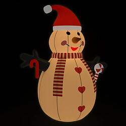 vidaXL Bonhomme de neige gonflable avec LED 250 cm