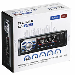 BLOW AVH-8624 Radio portable Voiture Noir