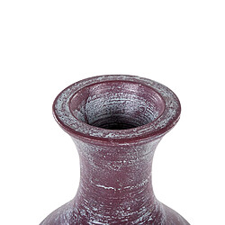 Acheter Beliani Vase décoratif KARDIA fait à la main Céramique 57 cm Marron