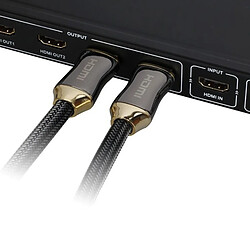 Acheter Wewoo Câble 5m métal corps HDMI 2.0 haute vitesse HDMI 19 broches mâle vers HDMI 19 connecteur