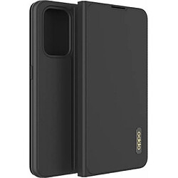 Oppo Étui pour Oppo A94 5G Folio Flip Cover avec Porte-cartes Noir