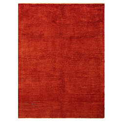 Vidal Tapis de laine 202x154 rouge Gabbeh 