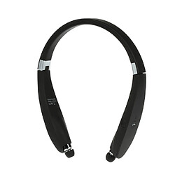 Ecouteur sans fil SX-991 bluetooth V4.1 style sport tour de cou intra-auriculaire - Noir