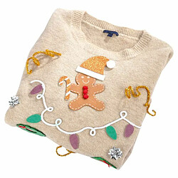 Paris Prix Kit pour Réaliser un Pull de Noël DIY Multicolore