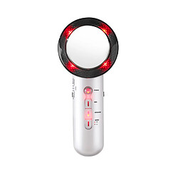 Chrono 3 en 1 Ultrasonic Infrarouge Dispositif de Beauté Anti-cellulite de Thérapie LED EMS(Blanc)