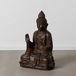 BigBuy Home Sculpture Buda Marron 56 x 42 x 88 cm