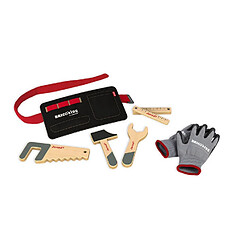 Juratoys-Janod Ceinture Outils et Gants Bricolage